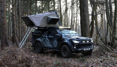 Isuzu D-Max Basecamp: fuoristrada senza limiti con il pick-up che diventa un rifugio