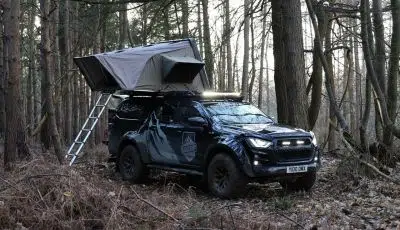 Isuzu D-Max Basecamp: fuoristrada senza limiti con il pick-up che diventa un rifugio