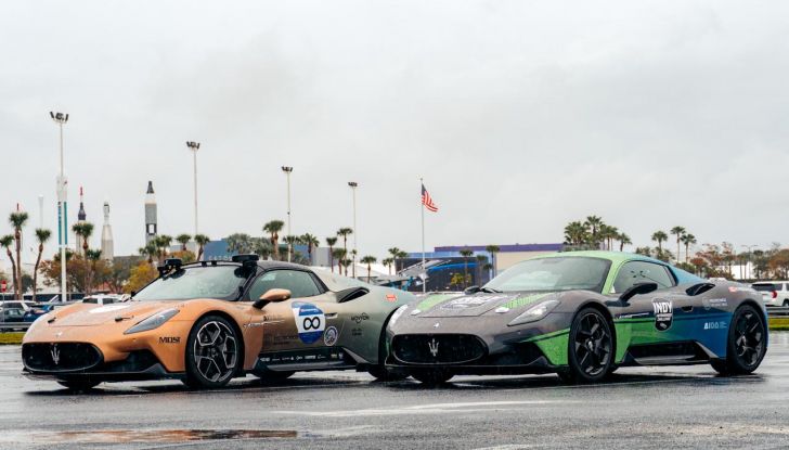 Maserati MC20 a guida autonoma