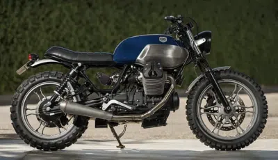 Moto Guzzi V7 Stone: la special scrambler firmata CRD