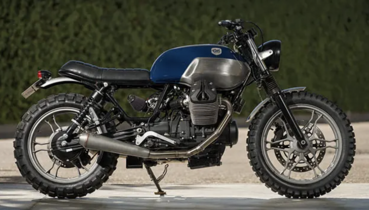 Moto Guzzi V7 Stone: la special scrambler firmata CRD - Foto 3 di 6