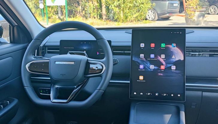 Jaecoo 7 Super Hybrid: prova su strada, autonomia e prezzi del SUV ibrido plug-in - Foto 21 di 28