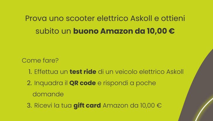 Askoll promozioni scooter elettrici maggio 2025
