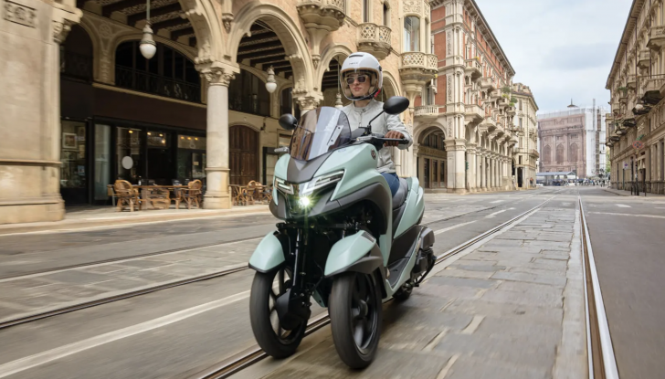 Nuovo Yamaha Tricity 125: a giugno debutta il tre ruote rinnovato - Foto 1 di 10
