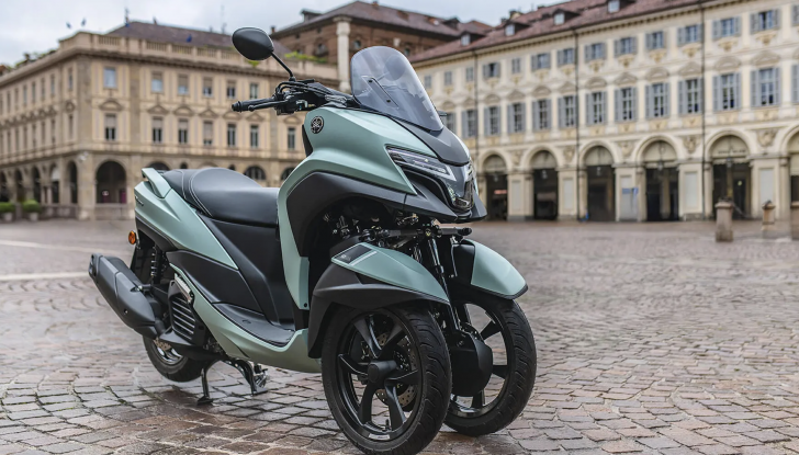 Nuovo Yamaha Tricity 125: a giugno debutta il tre ruote rinnovato - Foto 2 di 10