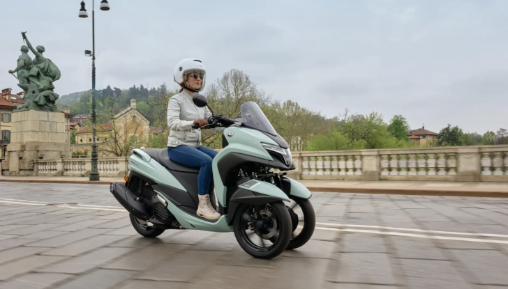 Nuovo Yamaha Tricity 125: a giugno debutta il tre ruote rinnovato - Foto 6 di 10