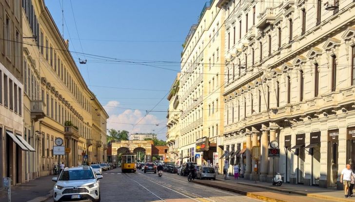 ZTL Quadrilatero della Moda Milano