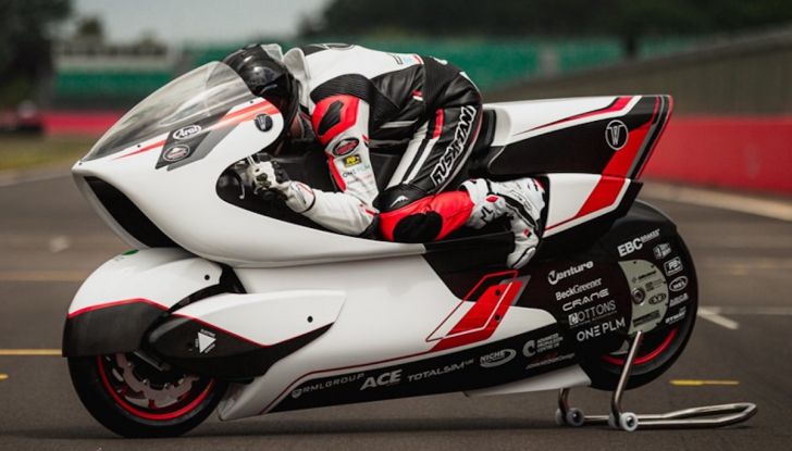 Wmc 250 EV: la moto elettrica con trazione integrale che sogna i 400 km/h - Foto 6 di 6