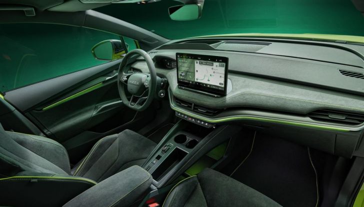 Skoda Elroq RS 2025: debutta la versione sportiva del SUV compatto elettrico - Foto 16 di 17
