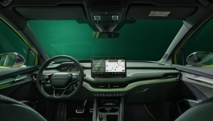 Skoda Elroq RS 2025: debutta la versione sportiva del SUV compatto elettrico - Foto 17 di 17