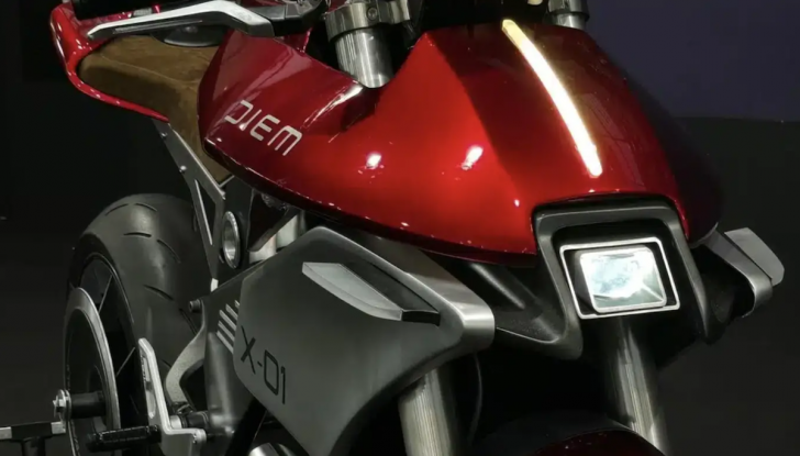 Diem X-01, la moto elettrica con motore assiale integrato nel mozzo - Foto 1 di 2