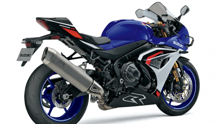 Suzuki GSX-R1000R 2025: ritorno in grande stile per i 40 anni della leggenda - Foto 3 di 12