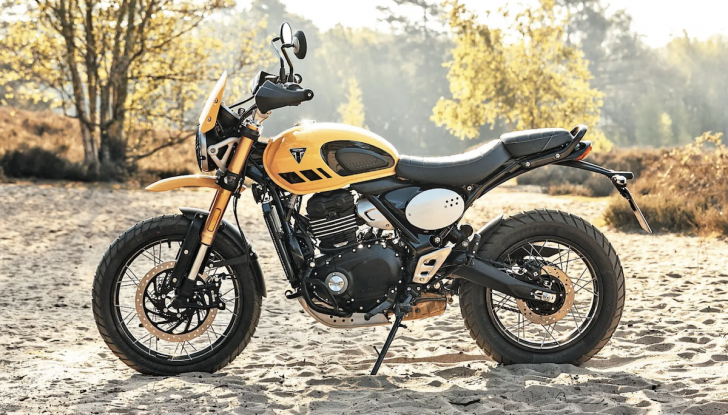 Triumph scrambler 400 XC, lo stile retro incontra l’anima off-road - Foto 1 di 17