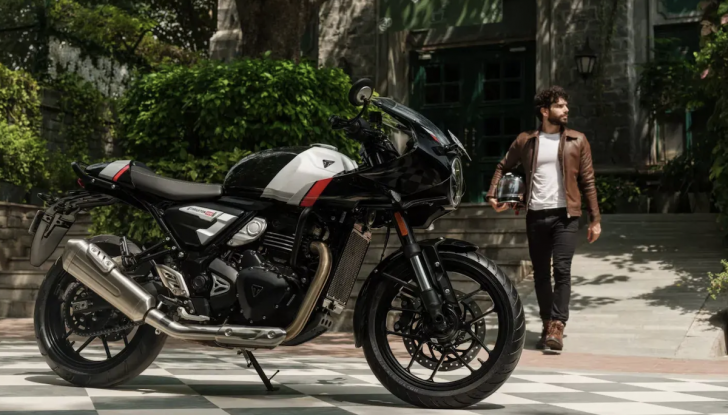 Triumph Thruxton 400: presentata in India, pronta a conquistare l’Europa entro fine anno - Foto 6 di 7
