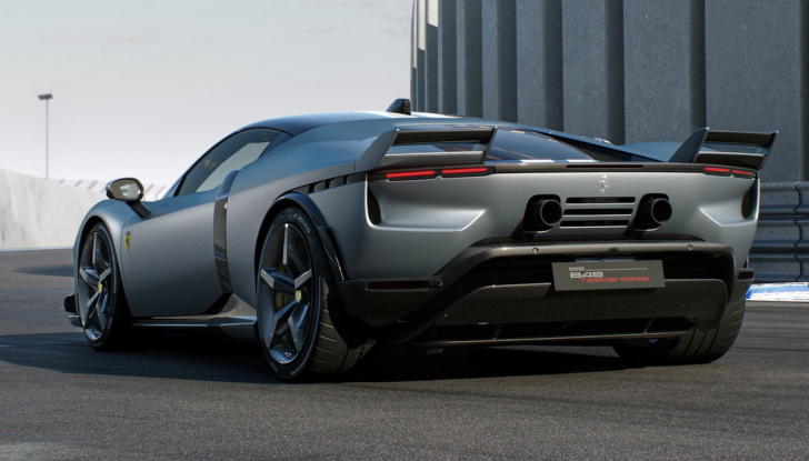 Ferrari 849 Testarossa: 1.050 cavalli e tecnologia da fantascienza - Foto 4 di 14
