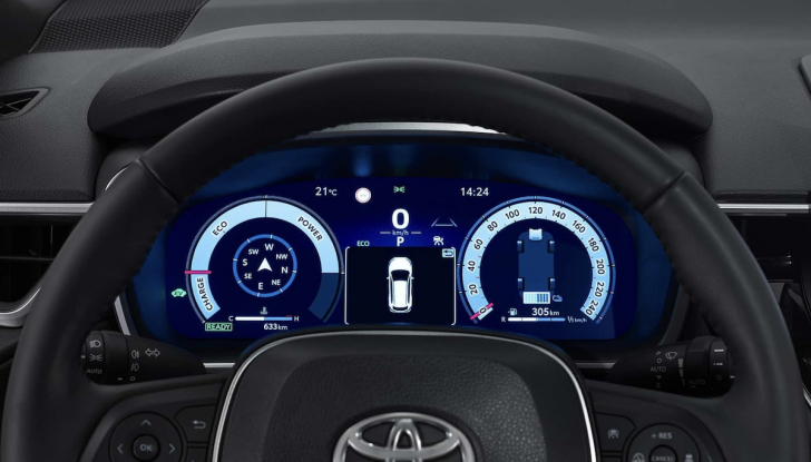 Toyota Corolla Cross, interni rinnovati con più comfort e tecnologia - Foto 6 di 11