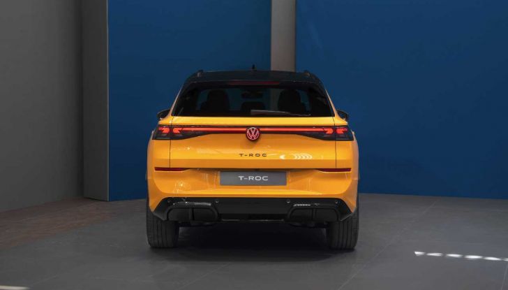 Volkswagen T-Roc 2025: presentata in anteprima ufficiale con caratteristiche, motori e prezzi - Foto 5 di 25