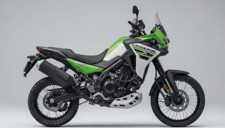 Kawasaki KLE 500: il ritorno della crossover da rallye è pronto al debutto - Foto 4 di 4