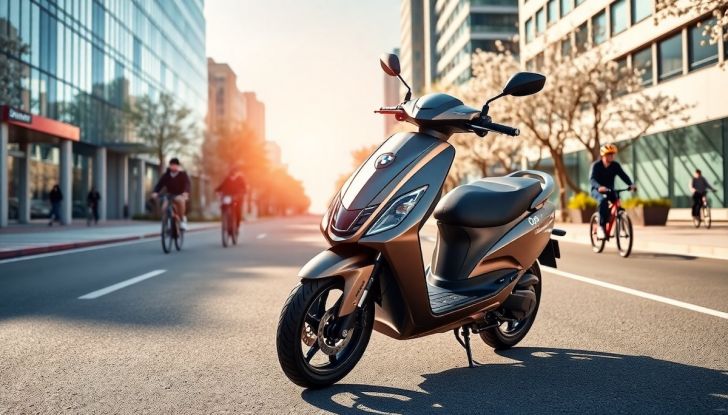 QJ Motor SQ 350, lo scooter a ruote alte per la mobilità urbana - Foto 1 di 2