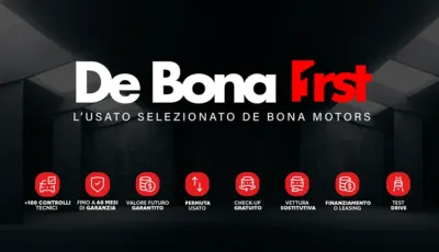 De Bona First: l’usato auto selezionato che prevede oltre 100 controlli