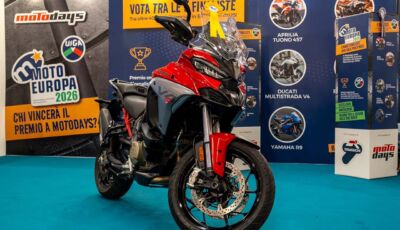 Premio Moto Europa 2026: Ducati Multistrada V4 vince la prima edizione a Motodays