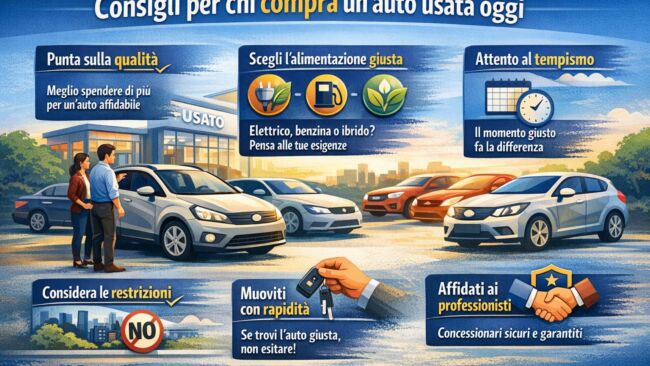 Auto usate, prezzi in lieve aumento: cosa significa davvero per chi compra oggi