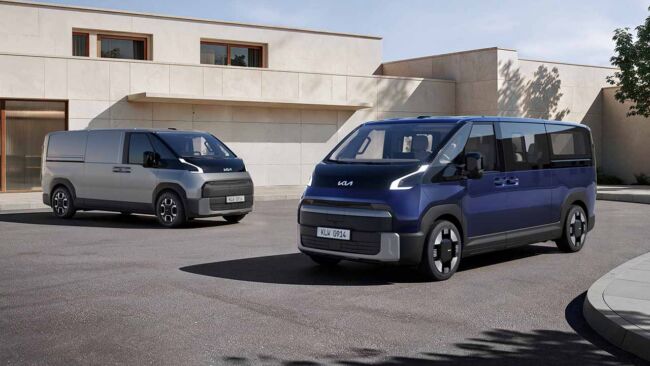 Kia PV7 2027: il nuovo van elettrico debutta nelle versioni Cargo e Passenger