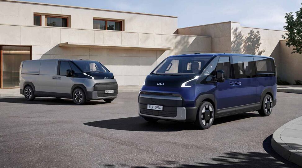 Kia PV7 2027: il nuovo van elettrico debutta nelle versioni Cargo e Passenger