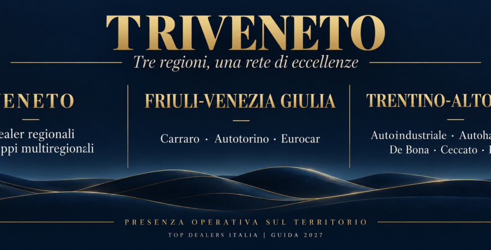 Migliori concessionari auto in Veneto, Friuli Venezia Giulia e Trentino Alto Adige: dove scegliere nuovo e usato