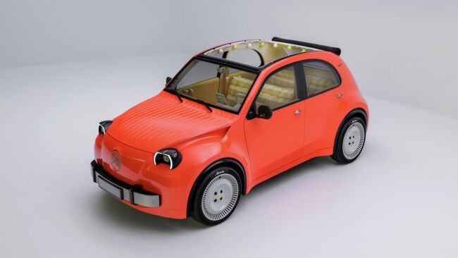 Citroën 2 CV Concept: la rinascita dell'icona diventa un'elettrica da 15.000 euro