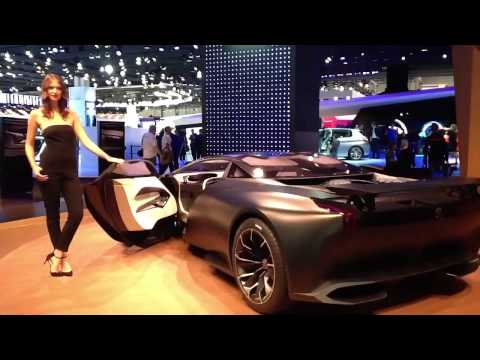 Peugeot Onyx al Salone di Francoforte 2013