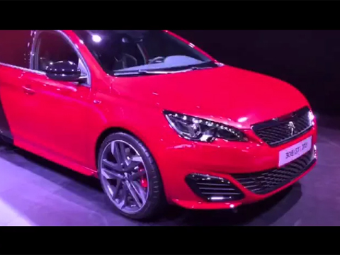 Peugeot 308 GTi live da Francoforte