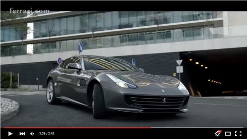 Ferrari GTC4 Lusso, il video ufficiale